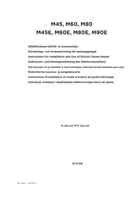 Notice HARVIA TOP STEEL HME450400X Chauffage