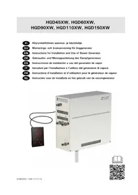 Notice HARVIA HGD45XW Générateur