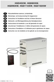 Notice HARVIA HGD110XW Générateur