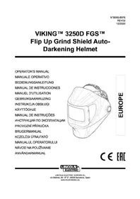 Notice LINCOLN ELECTRIC VIKING 3250D FGS Casque de soudage