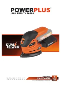 Notice PowerPlus POWDP50200 Levigatrice