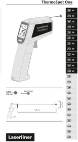 Notice Laserliner THERMOSPOT ONE Thermomètre