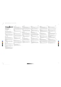 Notice NEDIS CLDK110TP Lecteur blu-ray