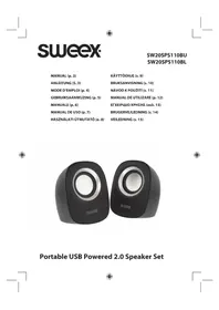 Notice SWEEX SW20SPS110BL Enceinte bluetooth