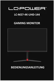 Notice LC-Power M274KUHD144 Moniteur