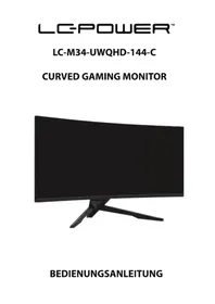 Notice LC-Power M34UWQHD144C Moniteur