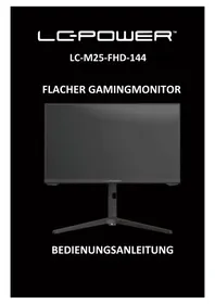 Notice LC-Power M25FHD144 Moniteur