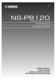 Notice YAMAHA NSPB120 Haut-parleurs