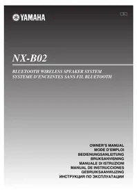 Notice YAMAHA NXB02 Haut-parleurs