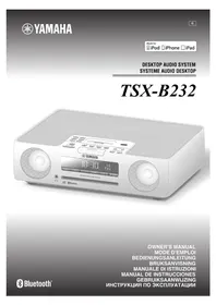 Notice YAMAHA TSXB232 Haut-parleurs