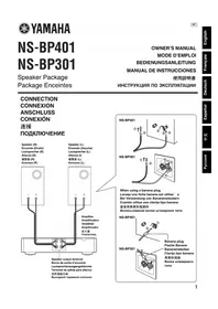Notice YAMAHA NSBP401 Haut-parleurs