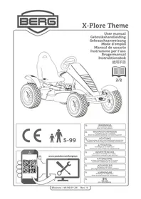 Notice Berg XPLORE THEME Karting à pédales