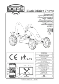 Notice Berg BLACK EDITION THEME Karting enfant