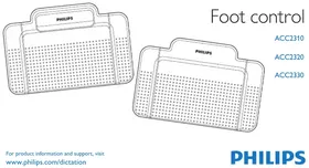 Notice PHILIPS FOOT CONTROL ACC2330 Musikinstrument