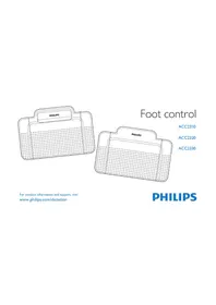 Notice PHILIPS FOOT CONTROL ACC2320 Elektronische Kurbelgarnitur