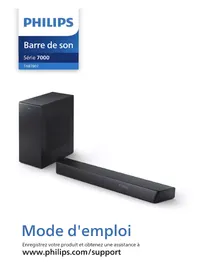 Notice PHILIPS TAB7807 Barre de son