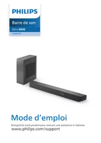 Notice PHILIPS TAB8507B Barre de son