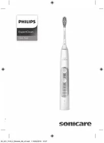 Notice PHILIPS SONICARE EXPERTCLEAN 7300 HX9610 Brosse à dents électrique