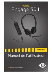 Notice JABRA ENGAGE 50 II Casque
