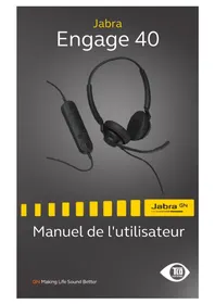 Notice JABRA ENGAGE 40 Casque