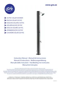 Notice GRE DSPS35 Doccia solare