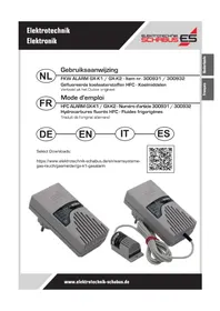 Notice Schabus GXK1 Détecteur de gaz