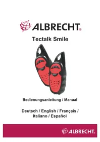 Notice ALBRECHT TECTALK SMILE Radio
