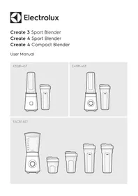 Notice ELECTROLUX CREATE 3 E3SB14ST Blender