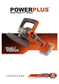 Notice PowerPlus POWDP4070 Polizor