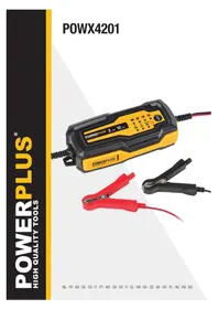 Notice PowerPlus POWX4201 Cargador de batería
