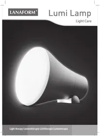 Notice LANAFORM LUMI LAMP Luminothérapie