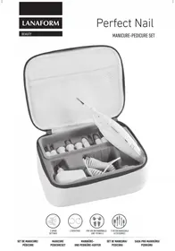 Notice LANAFORM PERFECT NAIL Set manicure et pedicure