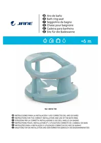 Notice JANE BABY BATH SEAT Accessoire de bain bébé