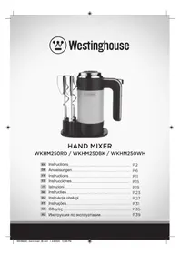 Notice WESTINGHOUSE WKHM250BK Procesador de alimentos