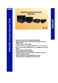 Notice Emko ESM4400 Messgeräte