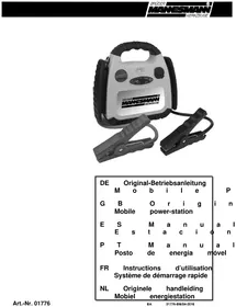 Notice Brüder Mannesmann M01776 Chargeur de batterie