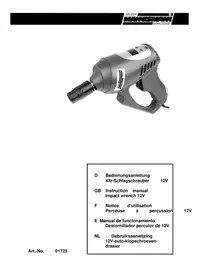 Notice Brüder Mannesmann 853338 Visseuse