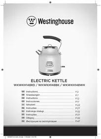 Notice WESTINGHOUSE WKWKH14WH Kettle