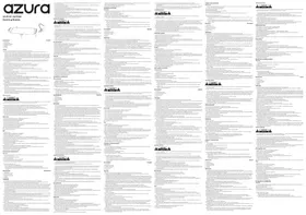 Notice AzurA AZFC60 Plaque de cuisson électrique