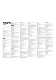 Notice AzurA AZFC50 Plaque de cuisson électrique