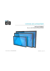 Notice ELO 5053L Moniteur