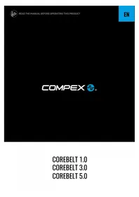 Notice COMPEX COREBELT 3.0 Stimolatore muscolare elettronico