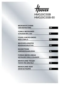 Notice HOOVER HMG20C5SB80 Microonde