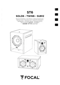 Notice FOCAL TWIN6 DUAL Moniteur