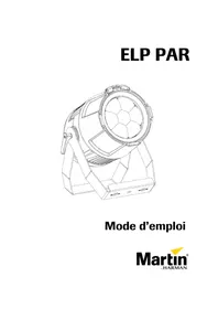 Notice MARTIN ELP PAR Éclairage