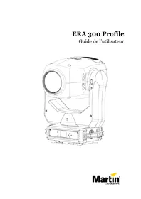 Notice MARTIN ERA 300 PROFILE Éclairage
