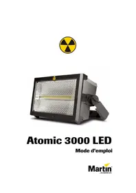 Notice MARTIN ATOMIC COLORS Éclairage