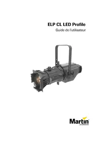 Notice MARTIN ELP CL LED PROFILE Éclairage