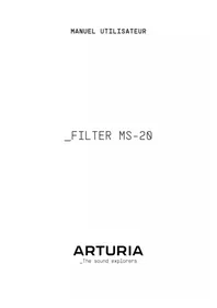 Arturia Filter MS20 - Instrument de musique électronique