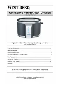 WestBend 78122 - Toaster
